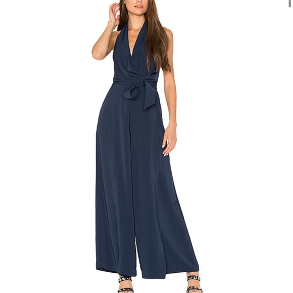 Keepsake Navy Jumpsuit - Picture 1 of 9